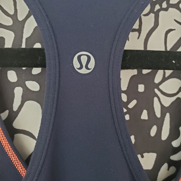 LULULEMON Athletica Navy Blue Racerback Tank Top 6 - Picture 2 of 7